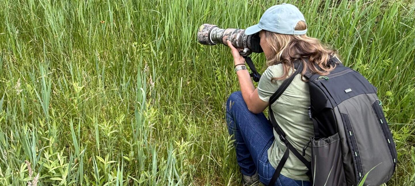 Natuurfotograaf Sabine Bos
