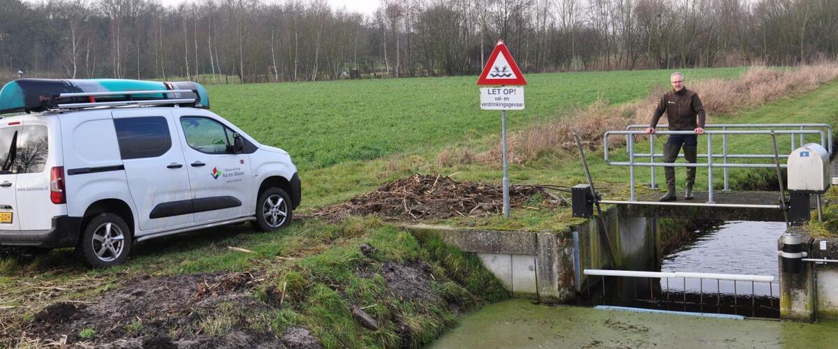 André Boom van Waterschap Aa en Maas (bron: Valerie Basten)