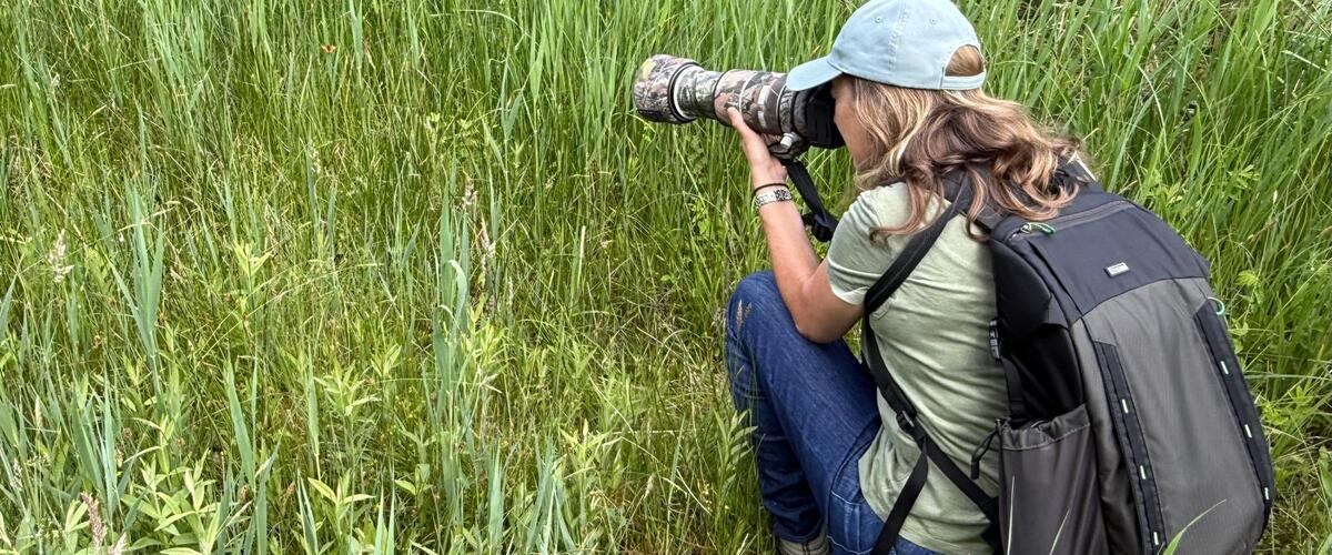 Natuurfotograaf Sabine Bos